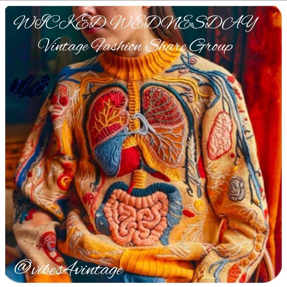 ❌ 1/7 WICKED WEDNESDAY VINTAGE FASHION SHARE GROUP